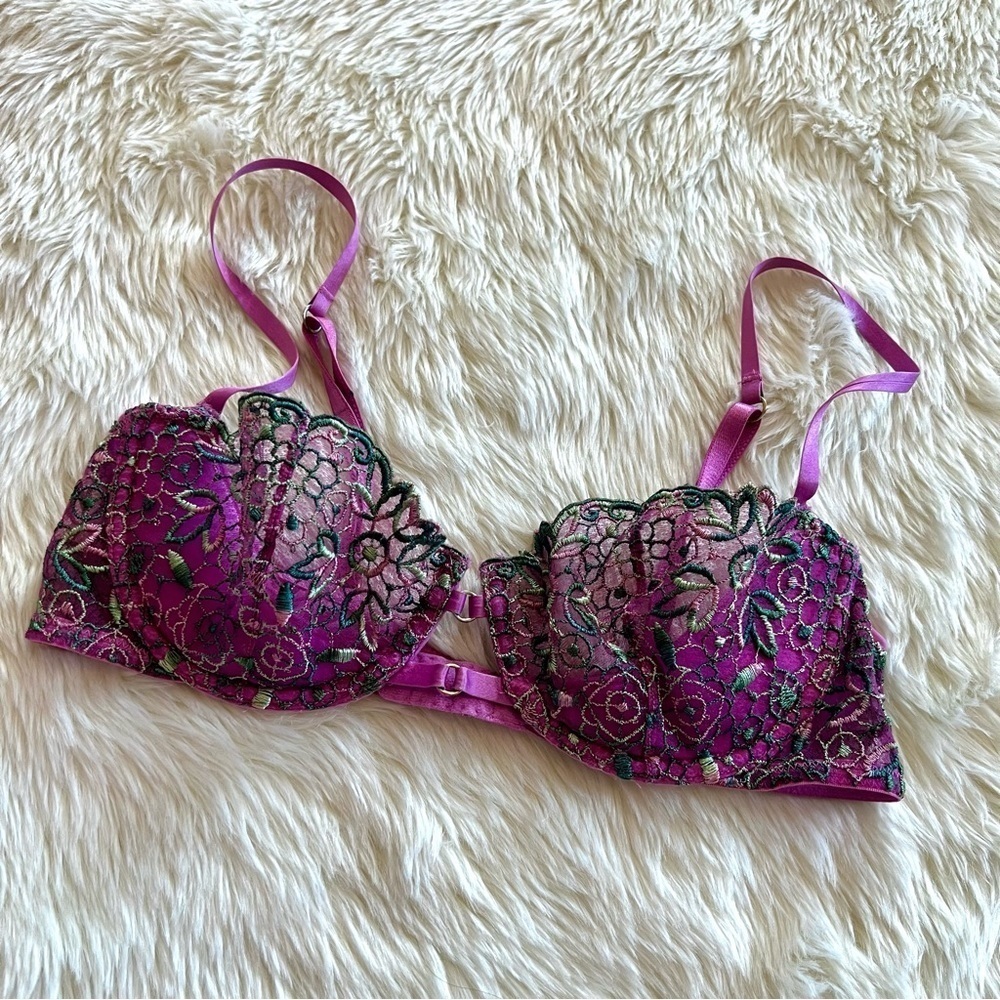Y2K Floral Victoria’s Secret Bra
